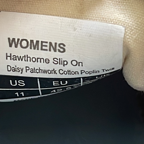 SEAVEES Womens Hawthorne DAISY Slip On Sneakers Shoes Casual floral   Sz 11 - Picture 11 of 16